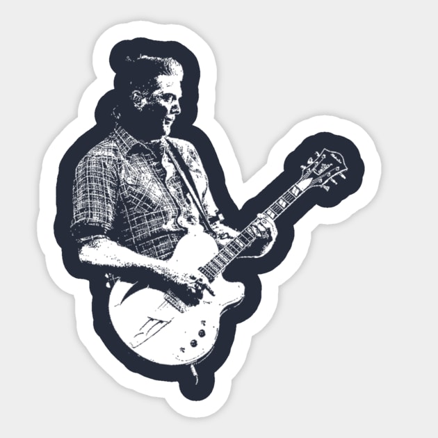 homme guitar Sticker by Flyingpanda